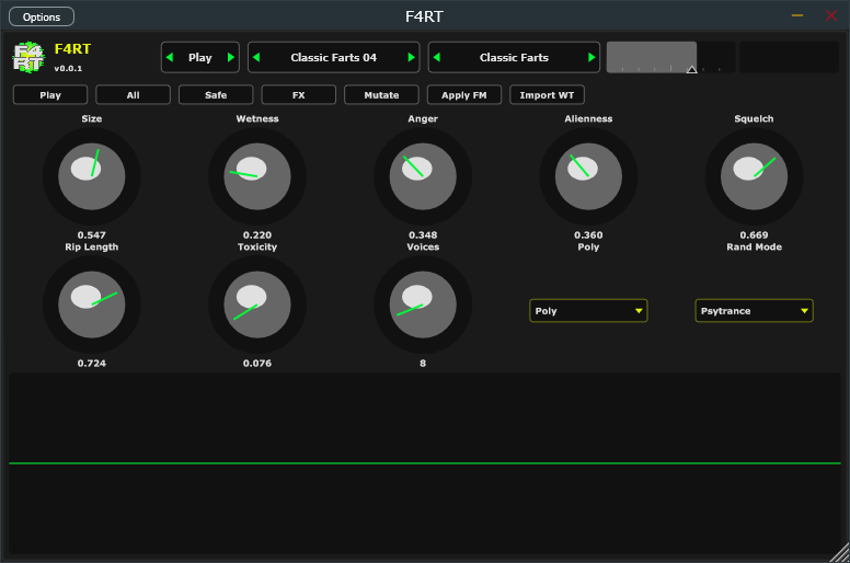 F4RT Play page