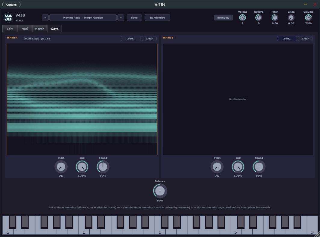 Wave page